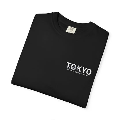 Tokyo Unisex Garment-Dyed T-Shirt, Comfortable Casual Tee, Vintage Style Shirt, Everyday Essentials, Perfect Gift for Any Occasion, Trendy Apparel