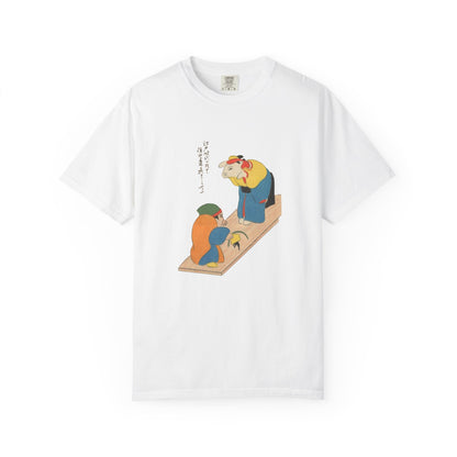 Vintage-Inspired Unisex T-Shirt with Playful Art, Perfect for Art Lovers, Casual Wear, Gifts for Birthdays, Holidays, and Everyday Style