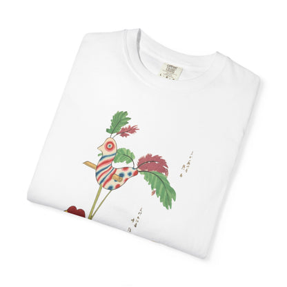 Whimsical Nature-Inspired Unisex T-shirt, Colorful Art Tee, Gift for Nature Lovers, Eco-Friendly Shirt, Summer Wardrobe Essential