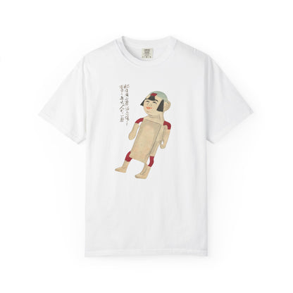 Whimsical Dog Illustration T-Shirt, Cute Pet Lover Gift, Vintage Japanese Art Tee, Casual Everyday Wear, Unique Birthday Present