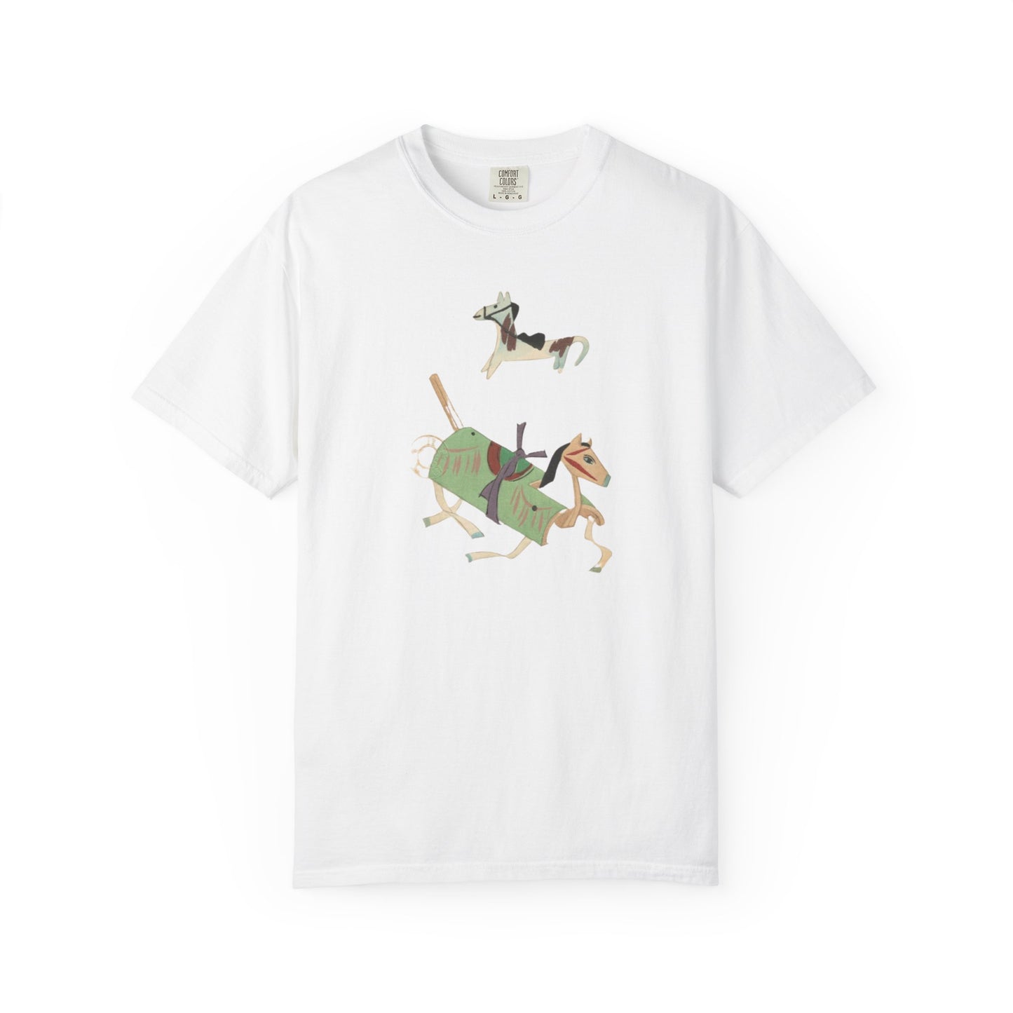 Playful Animal T-shirt, Cute Horse Tee, Casual Unisex Shirt, Gift for Animal Lovers, Fun Graphic Top
