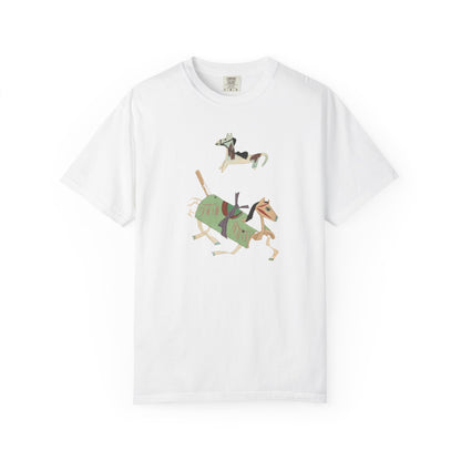 Playful Animal T-shirt, Cute Horse Tee, Casual Unisex Shirt, Gift for Animal Lovers, Fun Graphic Top