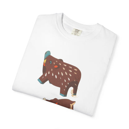 Nature-Inspired Unisex T-Shirt | Bear Graphic Tee, Casual Outdoors Apparel, Gift for Nature Lovers, Eco-Friendly Style, Wilderness Vibe