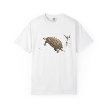 Nature-Inspired Unisex T-Shirt, Turtle Design Tee, Eco-Friendly Gift, Relaxed Casual Wear, Animal Lover Apparel, Summer Fashion [JPT102]