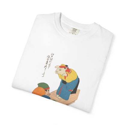 Vintage-Inspired Unisex T-Shirt with Playful Art, Perfect for Art Lovers, Casual Wear, Gifts for Birthdays, Holidays, and Everyday Style