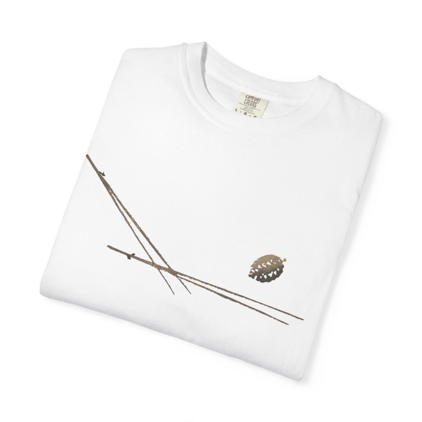 Japanese Garment-Dyed Unisex Tee with Minimalist Design, Casual Wear, Gift for Him/Her, Summer Fashion, Eco-Friendly Apparel