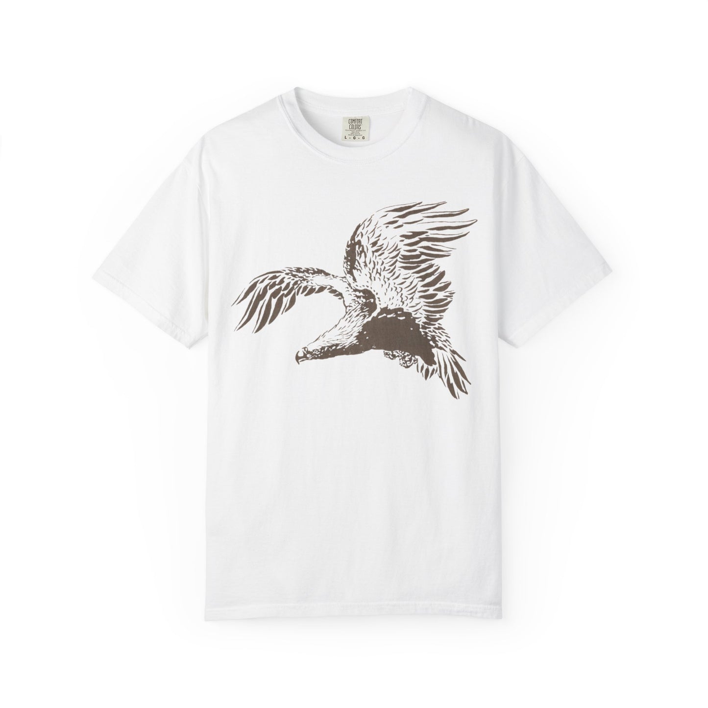 Eco-Friendly Flying Bird T-Shirt, Nature Lovers Gift, Sustainably Made Tee, Casual Wear, Graphic Shirt for Everyday