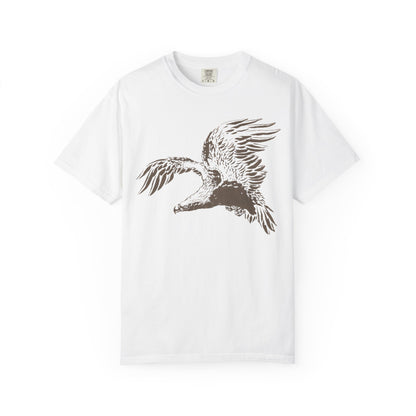 Eco-Friendly Flying Bird T-Shirt, Nature Lovers Gift, Sustainably Made Tee, Casual Wear, Graphic Shirt for Everyday