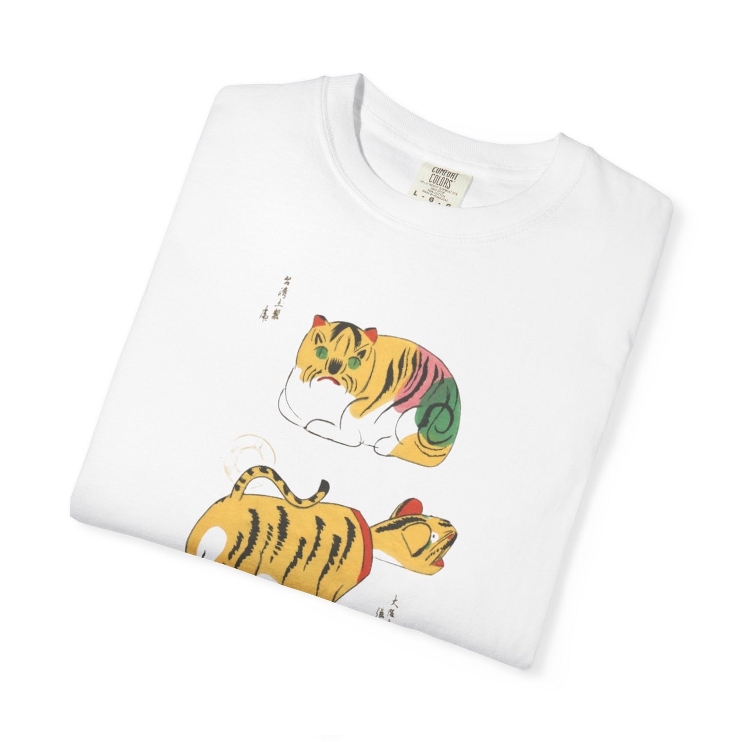 Cute Tiger Illustration Unisex T-Shirt, Animal Lover Gift, Casual Wear, Eco-Friendly Tee, Perfect for Birthdays & Holidays