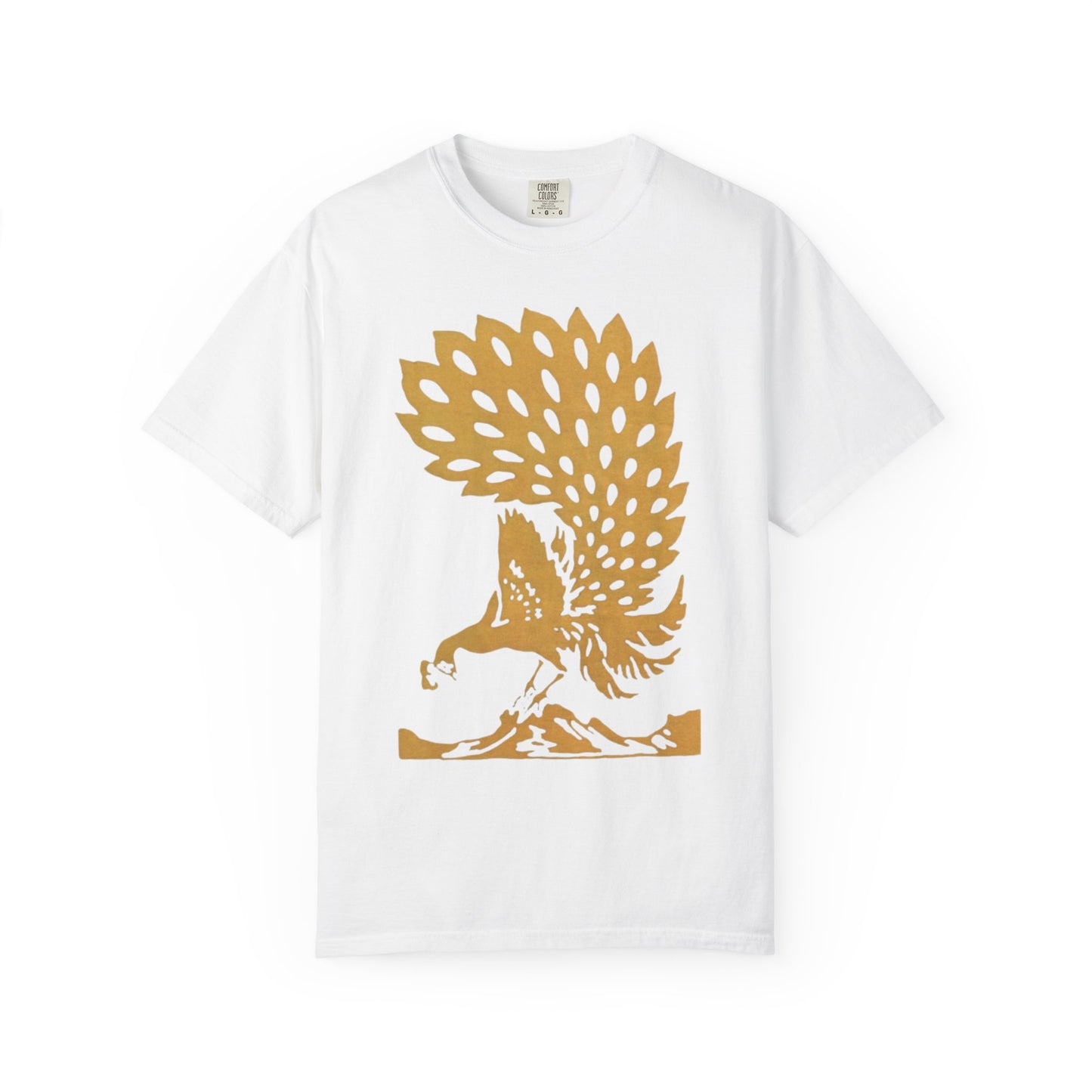 Garment-Dyed Eagle T-Shirt | Casual Wear, Nature Lover Gift, Eco-Friendly Tee, Adventure Outfit, Unisex Apparel