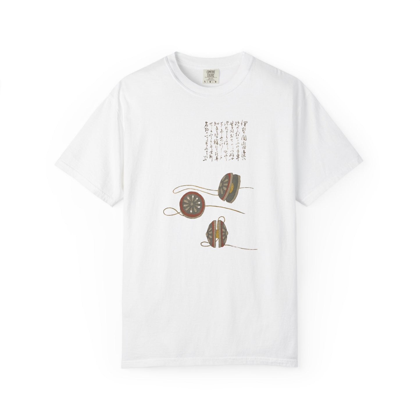 Japanese Yo-Yo Art T-Shirt - Retro Vibe, Unisex Casual Wear, Fun Gift for Kids & Adults, Perfect for Birthdays & Gatherings [JPT101]