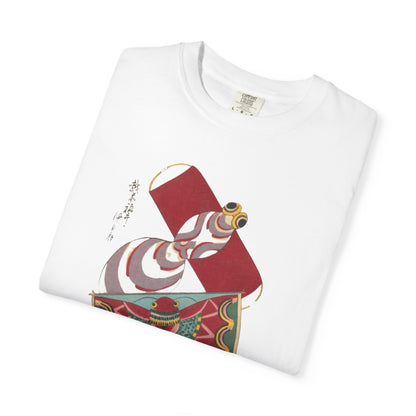 Artistic Japanese T-Shirt, Casual Wear, Gift for art lovers, Spring Festival, Unique Graphic Tee, Unisex Fashion