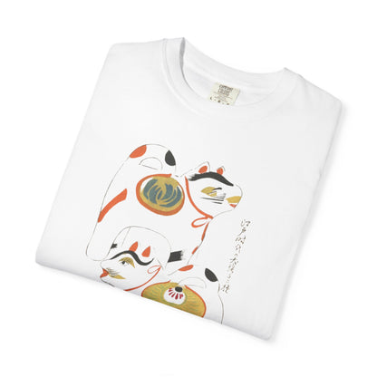 Whimsical Cat Art T-Shirt, Fun & Unique Cat Lovers Gift, Casual Wear, Eco-Friendly Apparel, Artistic Graphic Tee, Everyday Fashion