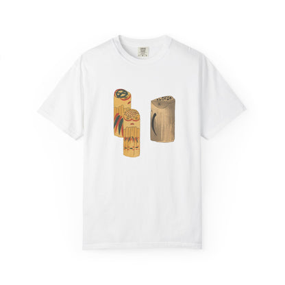 Whimsical Art Tee | Unisex Garment-Dyed T-shirt, Casual Wear, Eco-friendly Fashion, Gift for Art Lovers, Unique Graphic Shirt