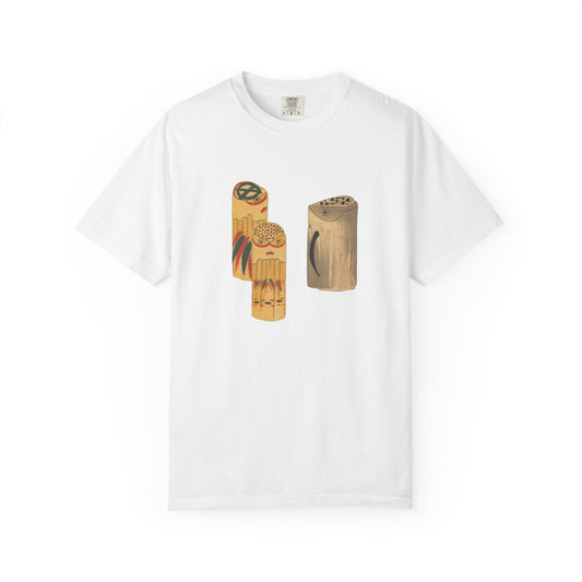 Whimsical Art Tee | Unisex Garment-Dyed T-shirt, Casual Wear, Eco-friendly Fashion, Gift for Art Lovers, Unique Graphic Shirt