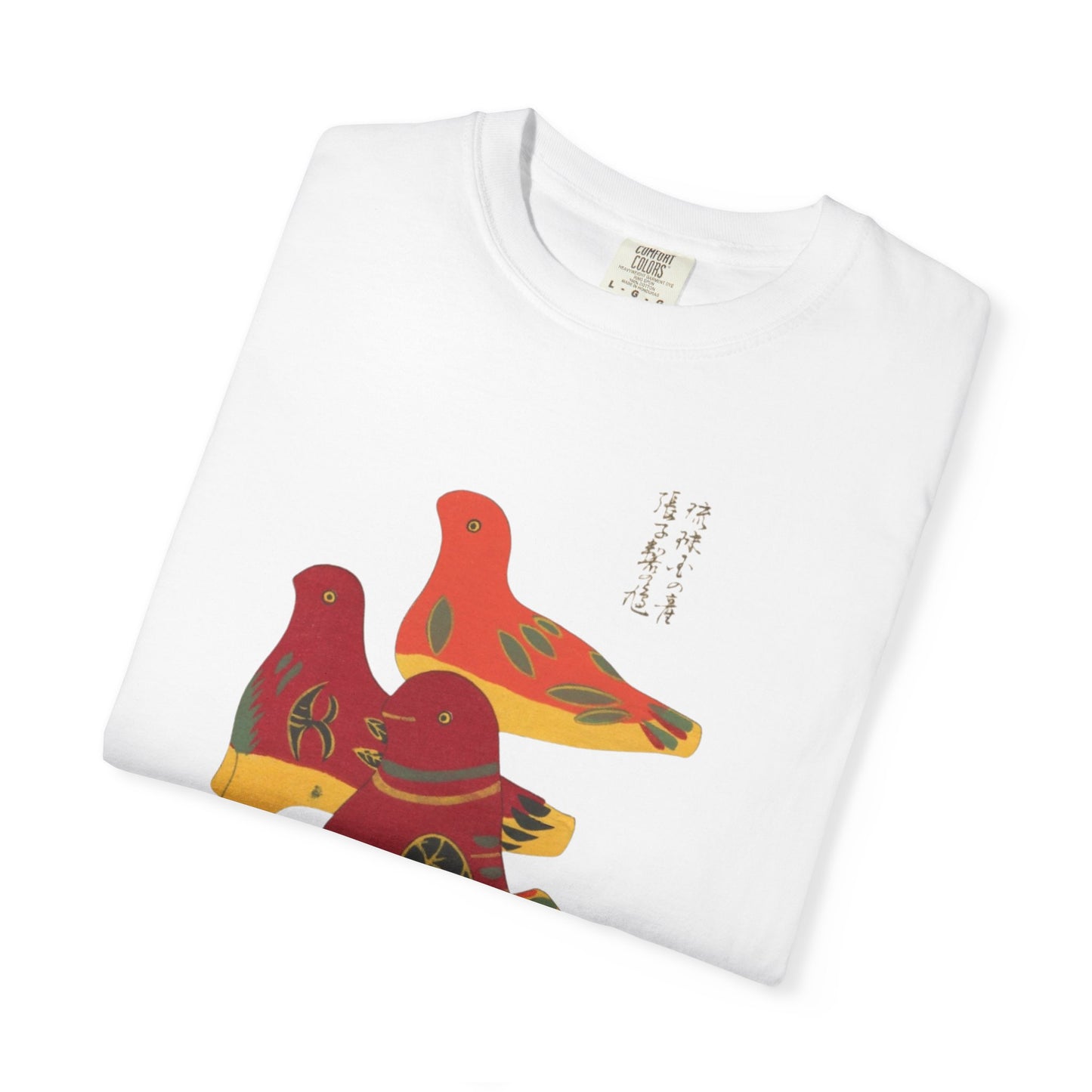 Vibrant Unisex T-Shirt Featuring Whimsical Bird Design - Casual Wear for Art Lovers, Gift Idea for Holidays, Summer Outings, and Birthdays