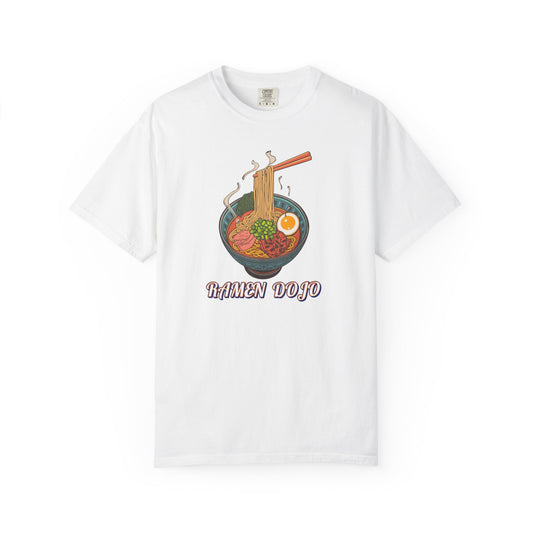 Ramen Dojo T-Shirt, Casual Noodle Lover Tee, Gift for Foodies, Fun Graphic Shirt, Perfect for Dining Out