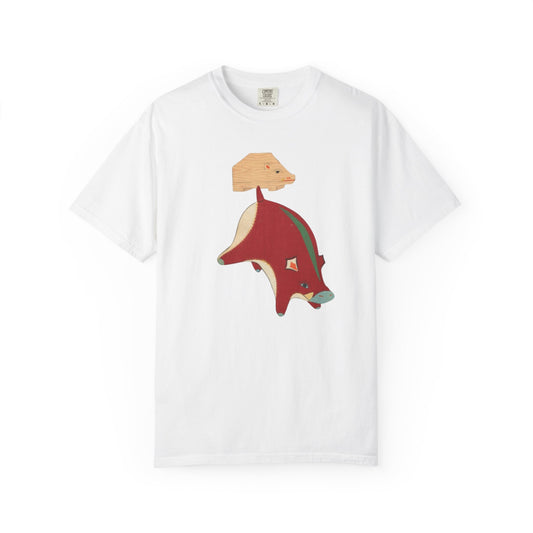 Whimsical Animal Tee - Fun T-shirt for Nature Lovers, Unique Gift, Casual Wear, Eco-Friendly Fashion, Perfect for Kids and Adults