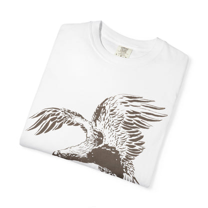 Eco-Friendly Flying Bird T-Shirt, Nature Lovers Gift, Sustainably Made Tee, Casual Wear, Graphic Shirt for Everyday