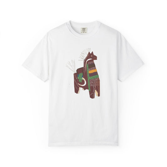 Boho Animal Art T-Shirt, Unisex Tee, Gift for Nature Lovers, Eco-Friendly Fashion, Summer Casual Wear
