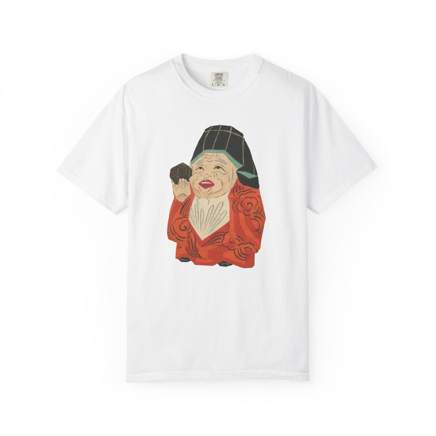 Whimsical Unisex Garment-Dyed T-shirt with Playful Illustration, Artistic Tee for Gifting, Casual Wear, Fun Fashion, Unique Gifts