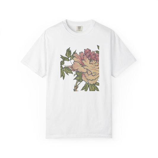 Floral Unisex T-shirt, Vintage Flower Tee, Comfortable Everyday Top, Gift for Nature Lovers, Bohemian Style Shirt, Spring or Summer Fashion