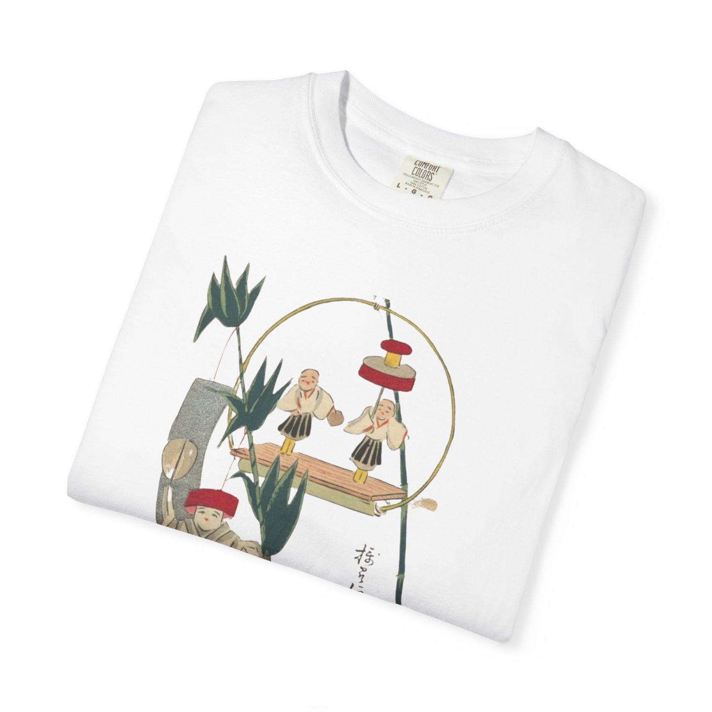 Whimsical Unisex T-Shirt with Japanese-Inspired Design, Perfect for Casual Wear, Gifts, and Cultural Celebrations