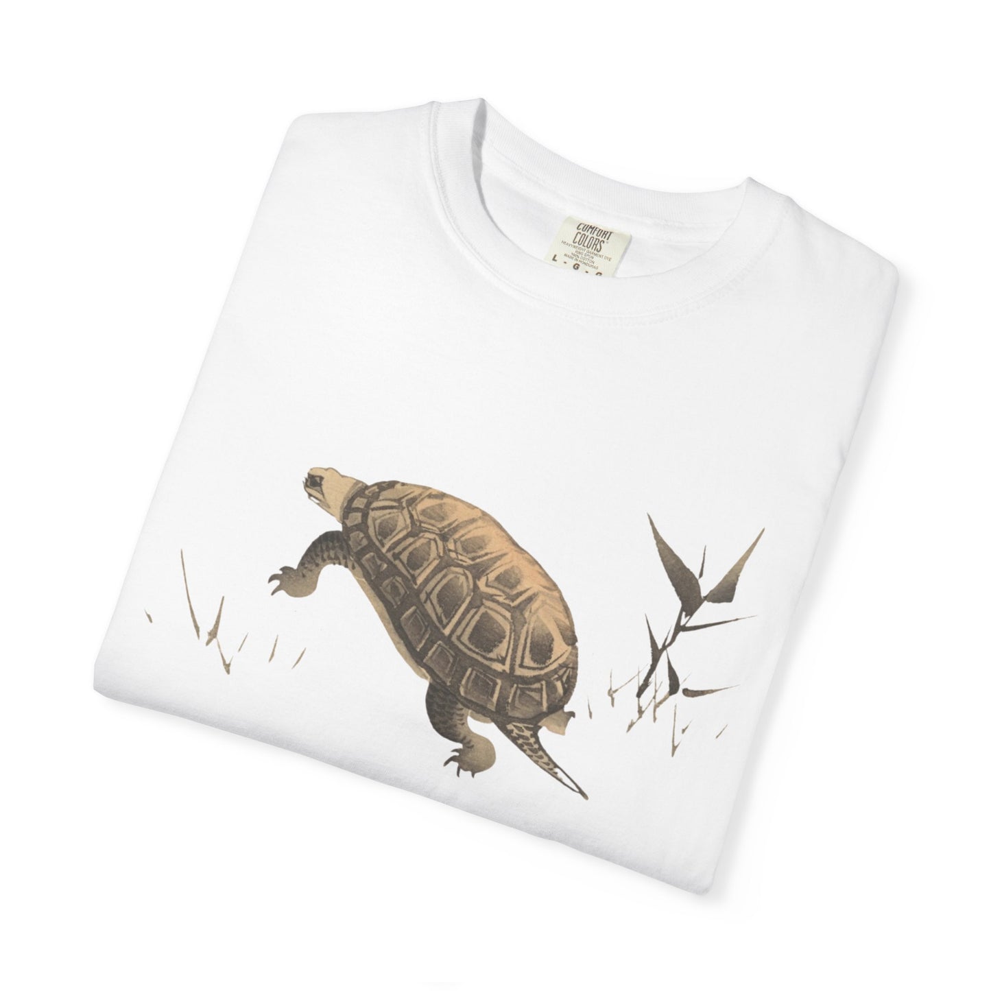 Nature-Inspired Unisex T-Shirt, Turtle Design Tee, Eco-Friendly Gift, Relaxed Casual Wear, Animal Lover Apparel, Summer Fashion [JPT102]