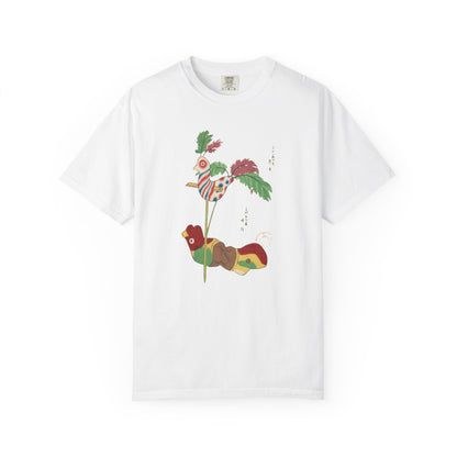 Whimsical Nature-Inspired Unisex T-shirt, Colorful Art Tee, Gift for Nature Lovers, Eco-Friendly Shirt, Summer Wardrobe Essential